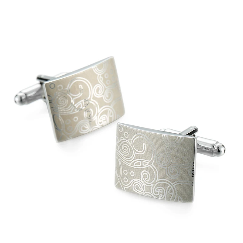 cufflinks élégants tourbillon tanné