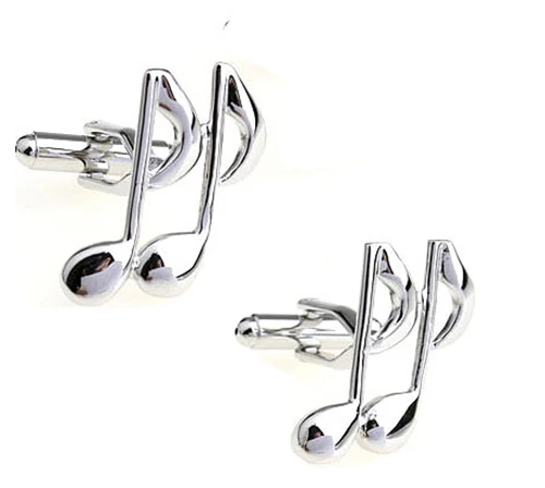 cufflinks musicaux élégants