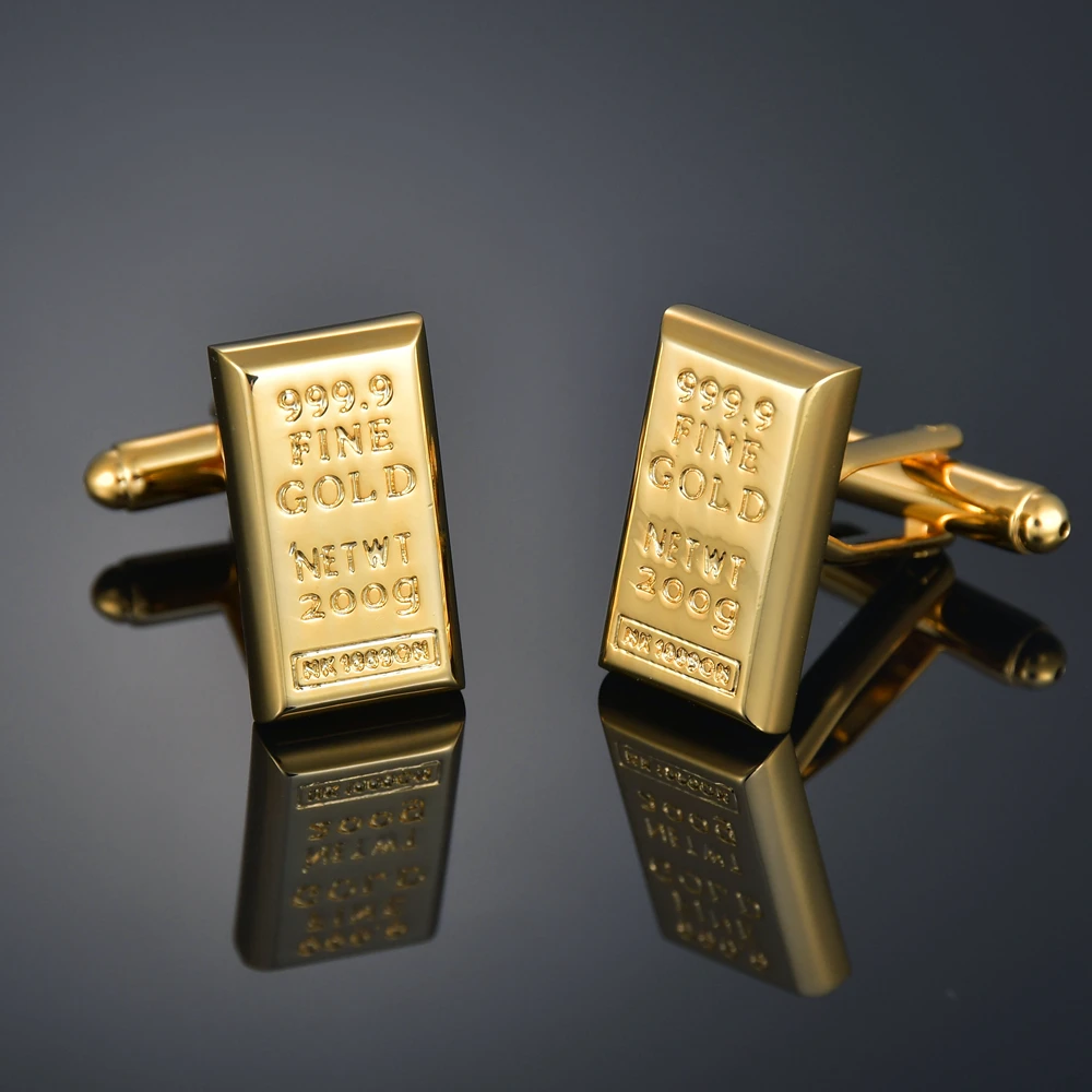 cufflinks dorés luxe