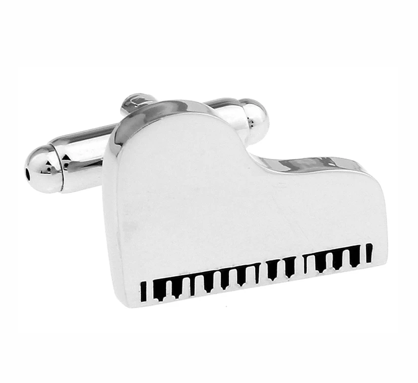 boutons de manchette piano élégants