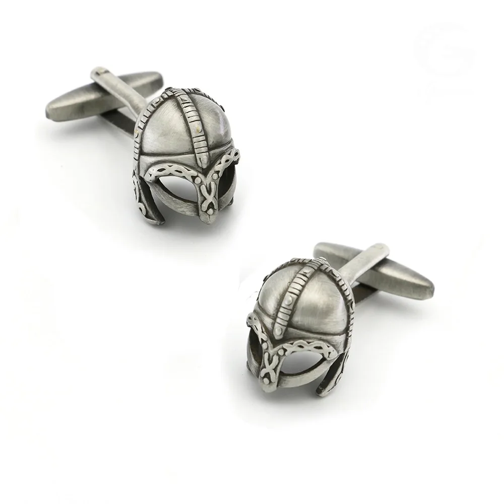 boutons de manchette casque viking