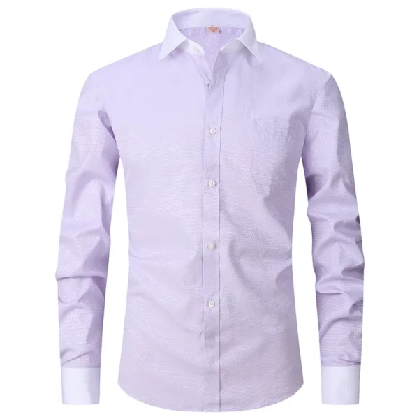 chemise à bouton de manchette homme