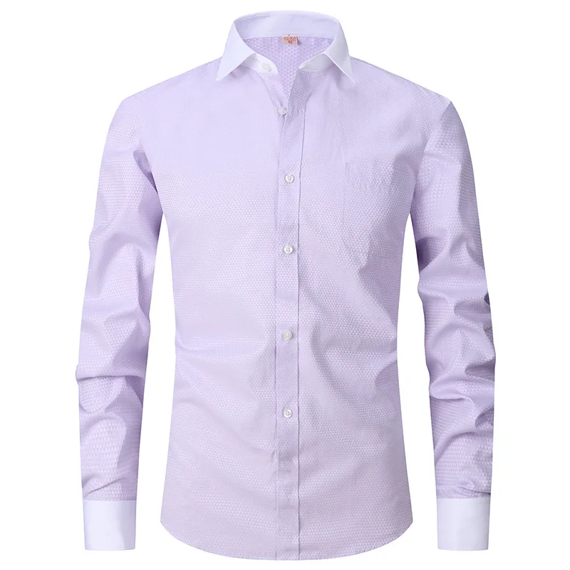 chemise à bouton de manchette homme