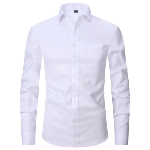chemise homme col boutonné
