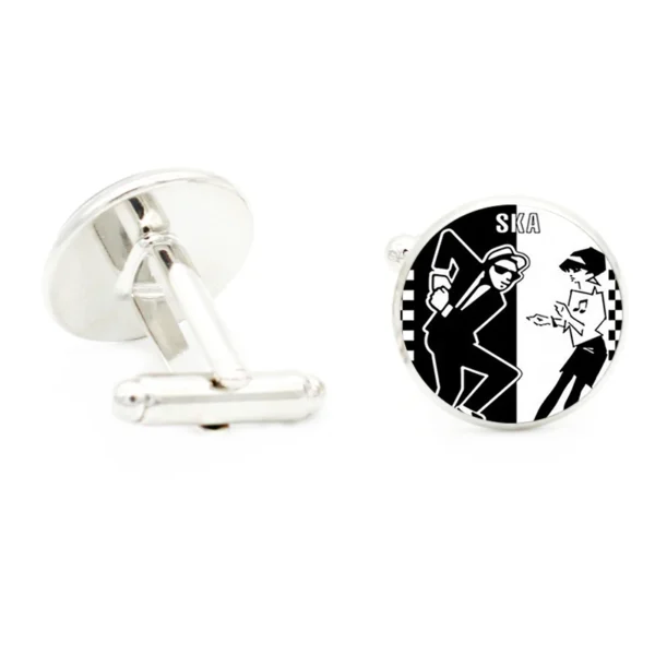 bouton de manchette en or